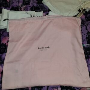 Kate Spade Pink Dust Bag NWOT 20" X 17"